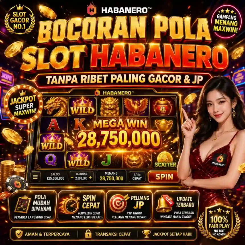 Putaranku - Infografis bocoran pola slot habanero tanpa ribet untuk kemenangan koi gate