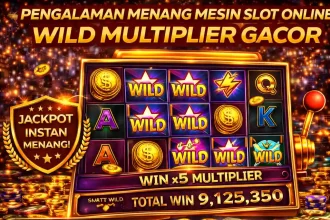 Putaranku - Bukti pengalaman menang mesin slot online wild multiplier dengan perkalian jackpot raksasa pada layar permainan.