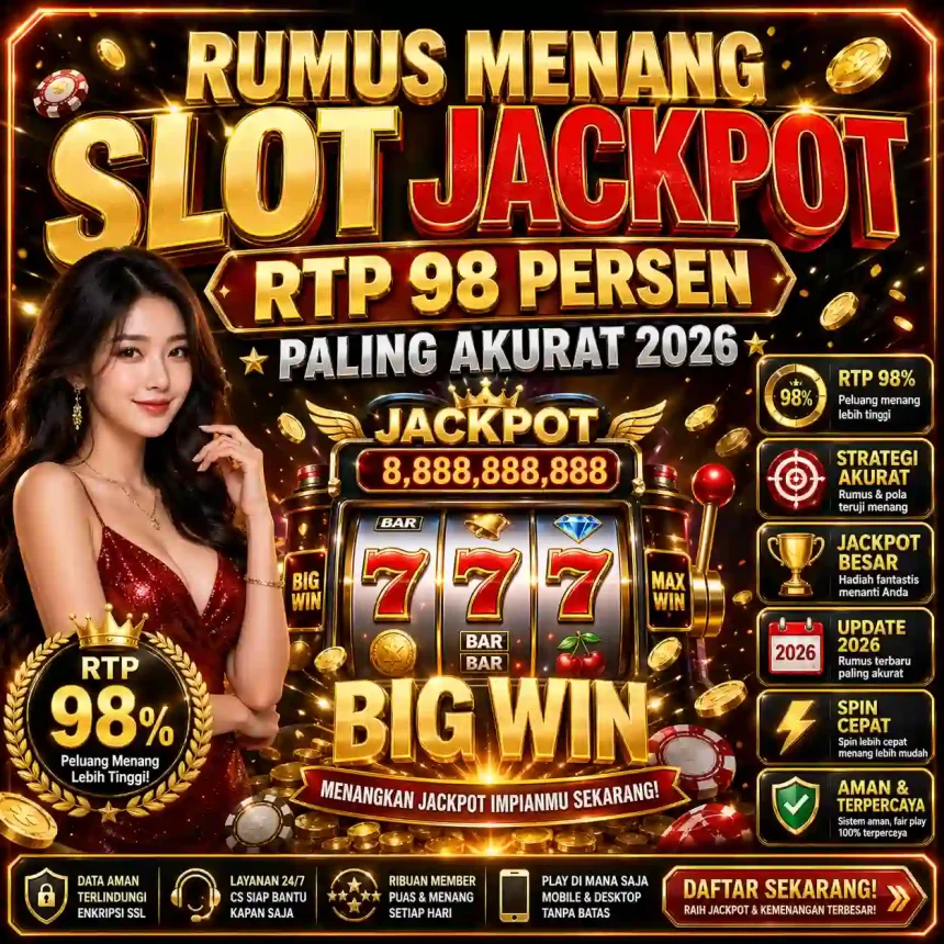 Putaranku - Grafik rumus menang slot jackpot rtp 98 persen dan analisis algoritma kemenangan