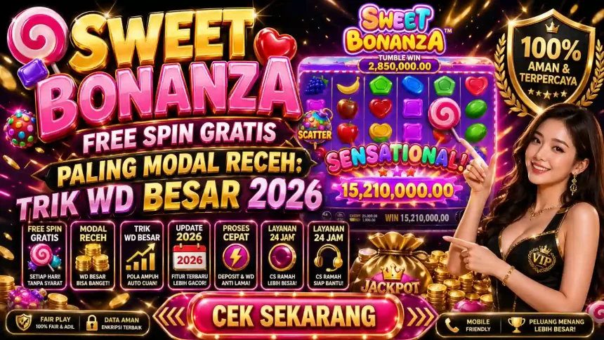 Putaranku - Panduan mendapatkan sweet bonanza free spin gratis paling modal receh dengan pola terbaru 2026