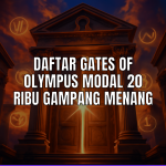 Gates Of Olympus dalam slot online dengan modal 20 ribu.
